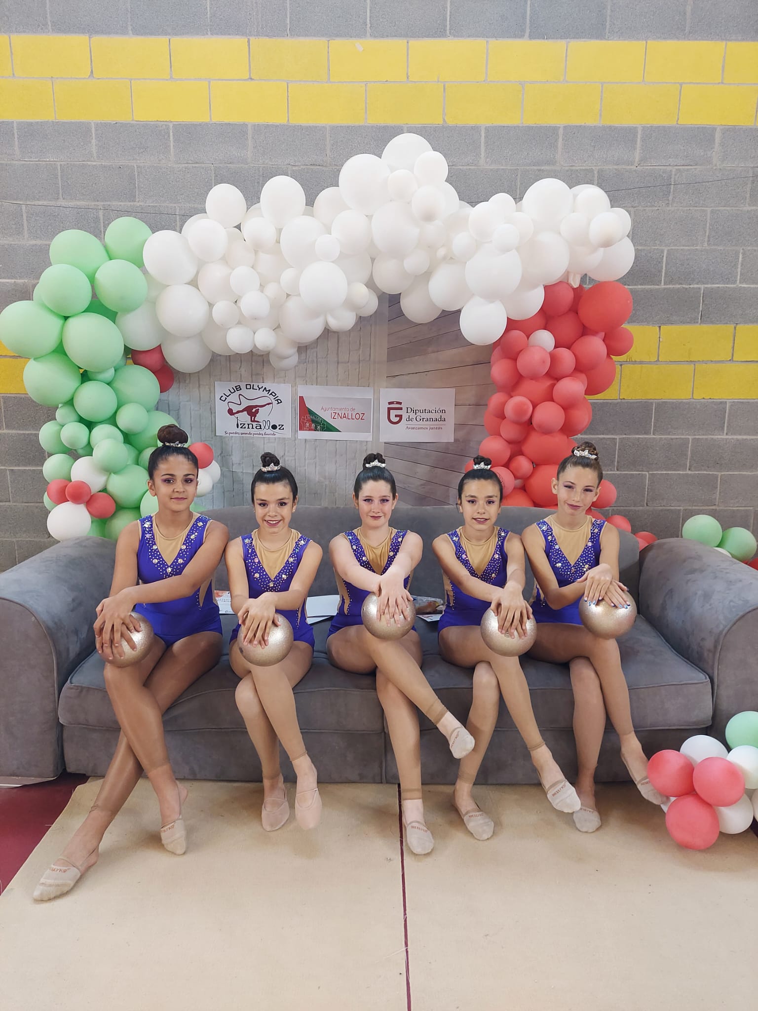 Las gimnastas de Molvzar, clasificadas para la final de los Juegos Deportivos Provinciales